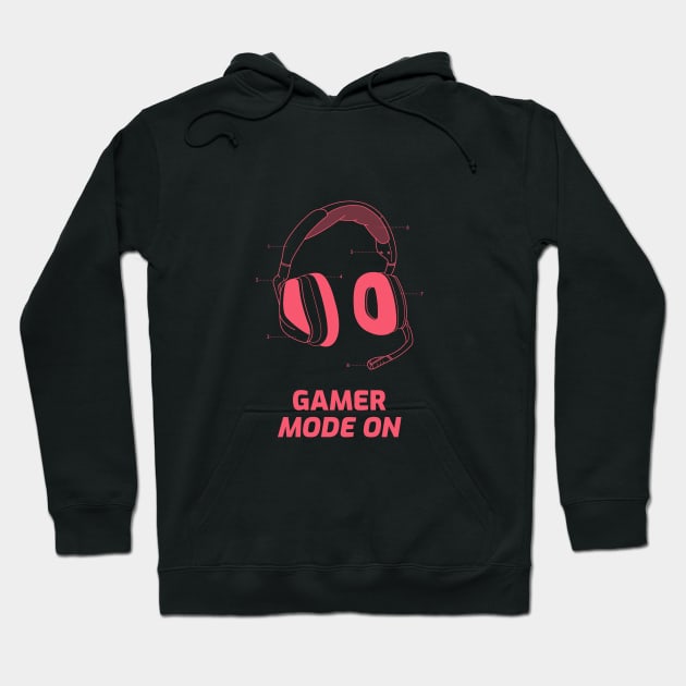 Gamer mode on Hoodie by h-designz